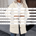thumbnail image 3 of Warm Fleece Jackets for Women Fuzzy Hooded Casual Coats Trench Coat Women Style with Pockets, 3 of 6