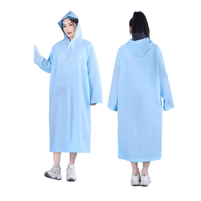 Vwrxbz Imperméable Portable Léger Randonnée Voyage Poncho de Pluie Réutilisable