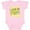 AD-Pink, variant on Inktastic I Love My Pappy Sun and Rainbow Letters Boys or Girls Baby Bodysuit