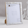 thumbnail image 2 of Handicrafts Home Mother of Pearl Picture Frame 8x10, Decorative Photo Frame for Tabletop or Wall, Handmade Shell Mosaic Frame, Modern Home Decor, Gift Picture Frame,Green, 2 of 6
