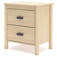 thumbnail image 3 of Signature Design by Ashley Cabinella 2 Drawer Nightstand, Tan, 3 of 9