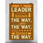 A Leader Shows The Way! Poster -Image by Shutterstock