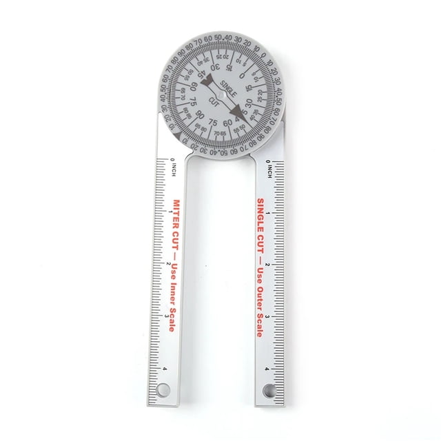 Miter Saw Protractor Engraved Scales Digital Protractor Ruler Angle Finder Miter Saw Angle Level Meter For Crown Molding ,Long Lasting