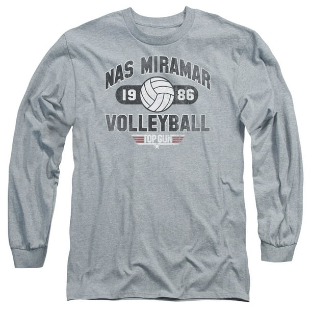 Onbeleefd Koken inflatie Top Gun - Nas Miramar Volleyball - Long Sleeve Shirt - Large - Walmart.com