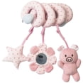 thumbnail image 2 of Juguetes lin para cuna para bebés, clip para recién , cama colgante, rosado Sunnimix Juguetes colgantes del cochecito, 2 of 8