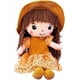 thumbnail image 1 of Fluffy Rag Doll Plush Stuffed Toy Soft Gifts with Hat Skirt Princess , Little Girls Sleeping Partner Companion Toys for Gifts Yellow, 1 of 4