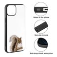 thumbnail image 2 of FINCIBO Soft Rubber Protector Cover Case for Apple iPhone 13 6.1" 2021 (NOT FIT Apple iPhone 13 mini 5.4" 2021/iPhone 13 Pro 6.1" 2021/iPhone 13 Pro Max 6.7" 2021), Brown Gray Squirrel, 2 of 5