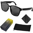 thumbnail image 1 of OBEST Gafas de Sol Inteligentes, Gafas con Audio Inteligente con Bluetooth, Altavoz y Micrófono Integrados, Música de Oído Abierto y Llamadas Manos Libres, para Deportes, Viajes y conducción, 1 of 5
