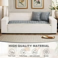 thumbnail image 3 of Topchances Velvet Couch Covers for Pets, Sofa Protector for Dogs Cats, Plush Quilted Couch Protective Cover, Pet Bed Mat Couch Cover (Dark Gray, 28x59 in), 3 of 9