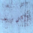 thumbnail image 1 of Ahgly Company Indoor Square Abstract Light Blue Modern Area Rugs, 8' Square, 1 of 4