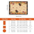 thumbnail image 2 of Thanksgiving Tablecloth 60x84 Inch Rectangle, Thanksgiving Turkey Decorations For The Home Pumpkin Table Cloth Harvest Festival, Fall Tablecloths Cover Oblong Polyester Vintage for Picnic, 2 of 7