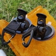 thumbnail image 3 of Tnobhg 1/4 Pcs Heavy Duty Suction Cup Adjustable Strong Suction Cups with Securing Hook Tie Down Camping Tarp Accessory for Car Awning Boat, 3 of 7