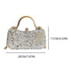 thumbnail image 2 of Likrtyny Bolso Mano Noche Con Lentejuelas Bolsos Noche A La Bolso Fiesta Con Purpurina (plateado), 2 of 9