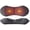 Black, variant on 3 in 1 Back Massager with Electric Traction, Heat Therapy and Vibration, Ergonomic Memory Foam Support for Neck Shoulder and Sciatica Pain Relief