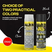 Alien Waterproof Sealant Spray Clear Caulk 14 oz Liquid Rubber Seal Insulate for Indoor Outdoor