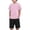 Pink, variant on Futezty Toddler Boys Clothes Summer Outfit Sets, Boys Outfit Sets, Solid Color 2 Pieces Short Sleeve T Shirts with Shorts Sets Boys Casual Short Sleeved Drawstring Pants Suit