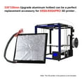 thumbnail image 3 of moobody 24V 3D Printer Upgrade Hotbed MK3 Heating Platform Aluminum Plate 330*330*3mm with Wire and Insulated Cotton Compatible with X5SA/X5SAPRO Printer, 3 of 7