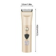 thumbnail image 2 of Bikini Trimmer For Women Rechargeable 5 In 1 Shaver Ceramic Body Hair Removal Dry Wet Use Facial Body Groomer Smooth Skin Design, 2 of 5