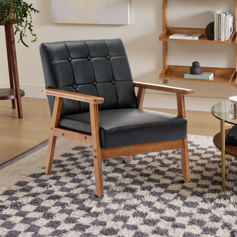 Modern Accent Chair Set COLAMY Mid Century Modern Accent Chair, Comfy ...