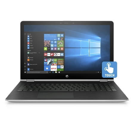 HP Pavilion 15-br080wm X360 15.6" Touchscreen 2 in 1 Laptop, Windows 10, Intel Corei5-7200U Processor, 8GB Memory, 1TB Hard Drive, and Active Pen Included, Mineral Silver