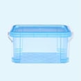 thumbnail image 3 of Blue Storage Box Plastic Container for Household Use 1Pcs, 3 of 4