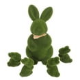 thumbnail image 4 of 5pcs conejo de Pascua Adornment Jardín Conejito Decoración Fiesta de disparo de disparo (verde), 4 of 4