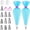 F07-16P, variant on Silicone Piping Bags and Tips Set Cake DIY Decorating Kit with Stainless Steel Nozzle Reusable Silicone Pastry Baking tool