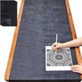 thumbnail image 2 of 5 Sheets Large Carbon Paper for Tracing 20.3 X 78.7 Inch Graphite Transfer Paper Waxed Carbon Transfer Paper, 2 of 5