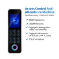 thumbnail image 2 of TCP/IP Network Fingerprint Time Attendance RS485 Dual Frequency 125Khz+13.56Mhz FingerPrint Access Control Anti-Tamper Metal ,Easy to Use, 2 of 6