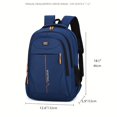 thumbnail image 3 of Mochila De Gran Capacidad Diaria Y De Viaje, Mochilas Escolares Para Estudiantes, Bolsa De Hombro Doble Ajustable, Bolsa De Ocio Diaria De Moda Para Hombres Y Mujeres, Bolsa Con Cremallera Deportiva,, 3 of 4