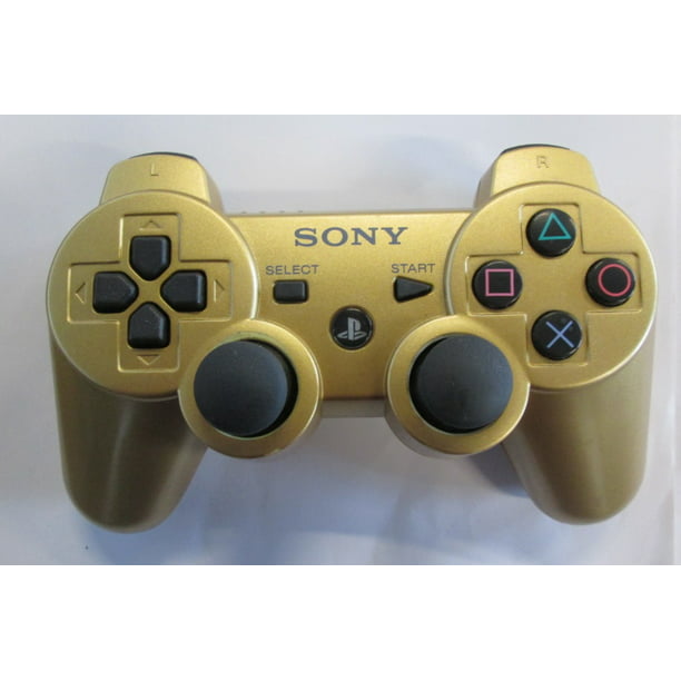 Restored Sony OEM Metallic Gold Dualshock 3 Wireless Controller For PlayStation 3 (Refurbished) - Walmart.com