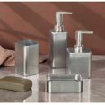 thumbnail image 2 of iDesign Gia Short Metal Soap Dispenser Pump for Body Moisturizer, Sanitizer or Aromatherapy Lotion in Bathroom, Kitchen, Bedroom, Vanity, 3.5" x 3.25" x 5.5" - Brushed Stainless Steel, 2 of 2