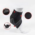 thumbnail image 3 of Foot Wrap Ankle Brace, Ankle Active Protective Bandage, Ankle Support Brace, Restore Plantar Fasciitis Tw,XL,for left foot, 3 of 5