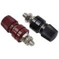 thumbnail image 6 of 2Pcs 3/8\" Copper Battery Post Connector Remote Battery Post Terminal Block Kit M8, 6 of 10