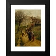 thumbnail image 2 of Friedrich Kallmorgen 14x18 Black Modern Framed Museum Art Print Titled - A Spring Day (1887), 2 of 5