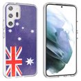thumbnail image 1 of TalkingCase Slim Phone Case Compatible for Samsung Galaxy S23 Ultra 2023, Old Flag Australia Print, Lightweight, Flexible, USA, 1 of 7