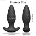 thumbnail image 2 of Tluda Bluetooth APP Control Anal Plug Vibrator Butt Plug for Men Gay Male Prostate Massager Masturbator, 2 of 6