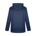thumbnail image 6 of Mens Fleece Lined Jackets Zip Up Hoodies & Sweatshirts with Pockets Casual Solid Color Long Sleeve Thermal Warm Athletic Workout Outerwear Coats, 6 of 8