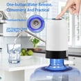 thumbnail image 3 of Bomba de botella de agua, dispensador de agua automático, interruptor eléctrico portátil para beber con carga USB para botella universal de 3-5 galones para oficina en casa al aire libre, 3 of 7