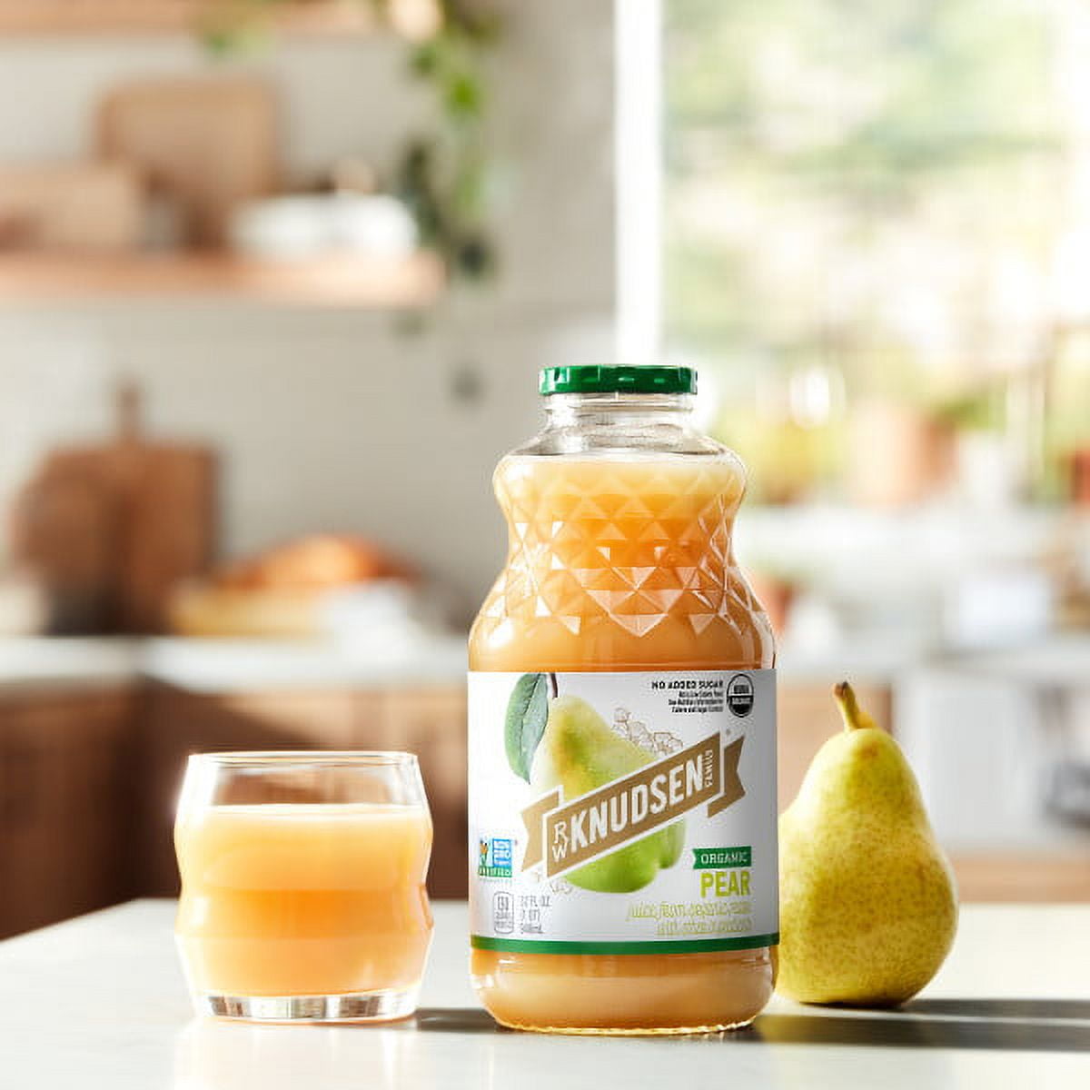 R.W. Knudsen Family Organic Pear Juice, 32 oz (Packaging May Vary)