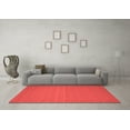 thumbnail image 3 of Ahgly Company Indoor Rectangle Abstract Red Contemporary Area Rugs, 7' x 10', 3 of 4