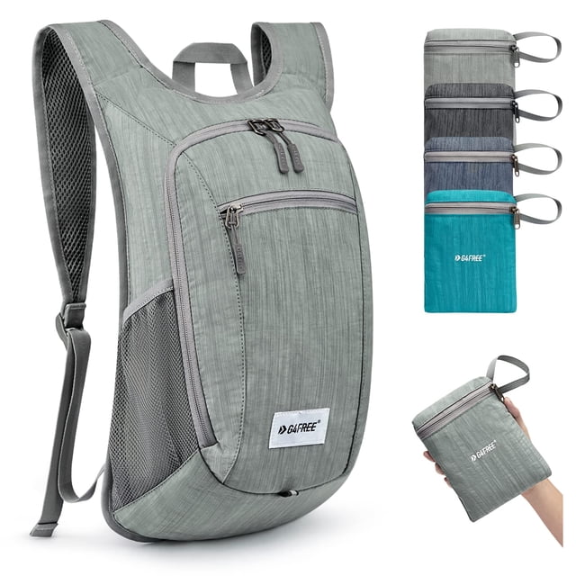 Mochila de Senderismo G4Free Ligera Plegable Impermeable 10L/15L