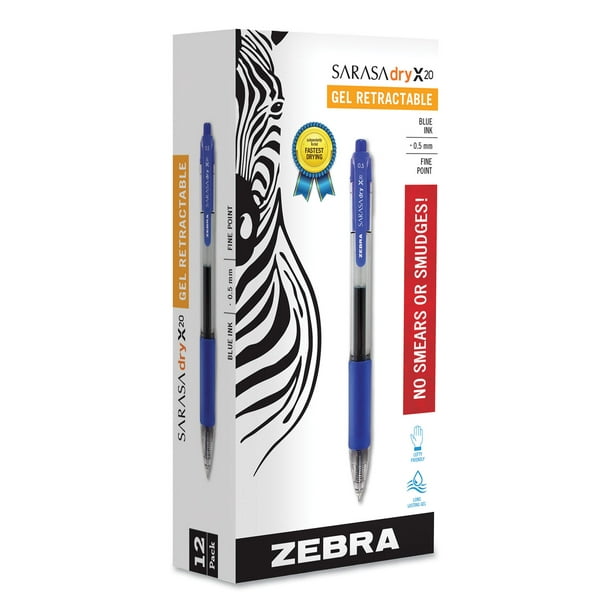 FriXion, recharge pour stylo à encre gel, pointe moyenne de 0,7 mm, encre  bleue (paquet 3 unités) - La Poste