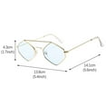 thumbnail image 3 of New Spring Arrivals!Toonshare Polarized Women Men Vintage Retro Glasses Unisex Rhombus Frame Sunglasses Eyewear, 3 of 5