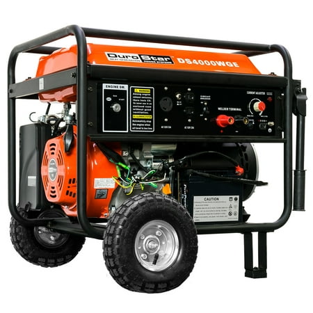 DuroStar DS4000WGE Electric Start Portable 210 Amp Welding Welder Generator