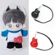 thumbnail image 2 of Para Corea Kpop Exo Labubu Idol gafas collar guitarra conjunto ropa regalo 17cm Mini accesorios de muñeca de peluche, 2 of 5