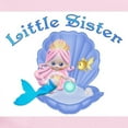 thumbnail image 2 of CafePress - Lil Mermaid Little Sister Infant Bodysuit - Baby Light Bodysuit, Size Newborn - 24 Months, 2 of 4