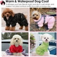 thumbnail image 5 of Dog Coat, Waterproof Dog Jacket for Winter, Fullbody Dog Coats Snowsuit, Windproof Puppy Down Jacket Coat, Fleece Winter Vest for Dogs, Cold Weather Dog Coats for Small Dogs, 5 of 5