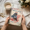 thumbnail image 3 of Democratic Boxer Dog Making Woof Count Election 2024 Spiral Bound Journal Boxers Dog Lover Gifts Idea 5x7in Spiral Notebook - 01001, 3 of 5