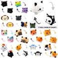 thumbnail image 2 of Peluche con tapa de Gato de doble cara para niños, animales, unicornio, juguetes de peluche para Pulpos, juego de tiempo de juego, FNAF, cinco noches, 2 of 4